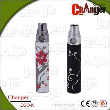 Colorful ego k battery 1100mah 3.7v battery with good price